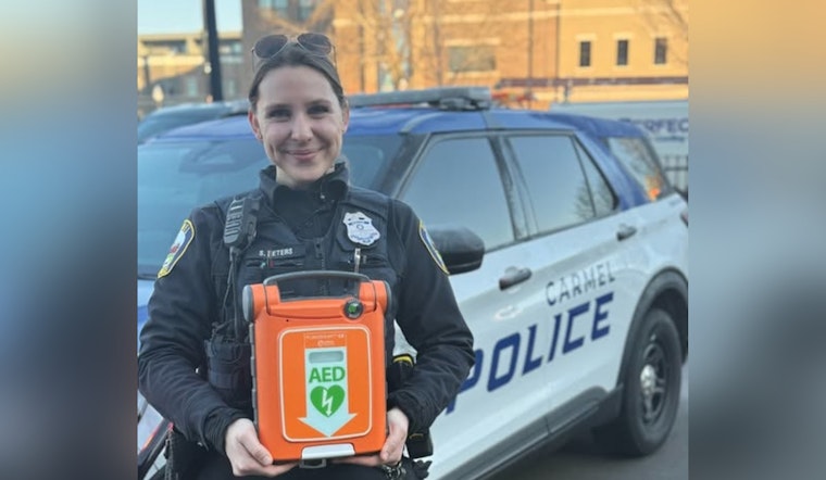 Carmel Police Show Love for Community with Life-Saving AEDs on Valentine's Day