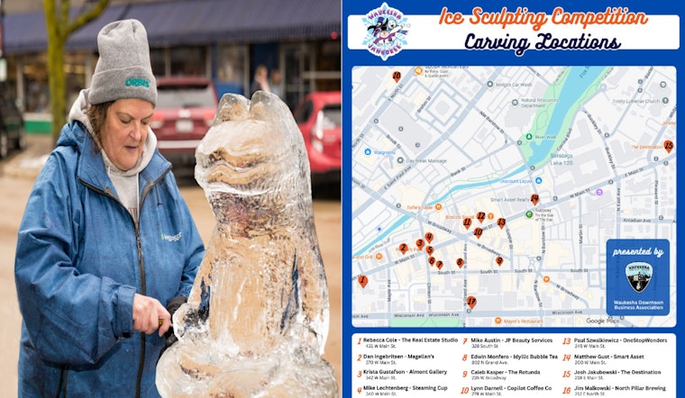 Chainsaws and Chisels Take Over Waukesha in Ice Sculpting Showcase at JanBoree