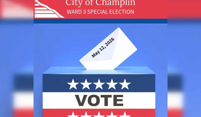 Champlin Sets May 12 Showdown To Fill Ward 3 Seat