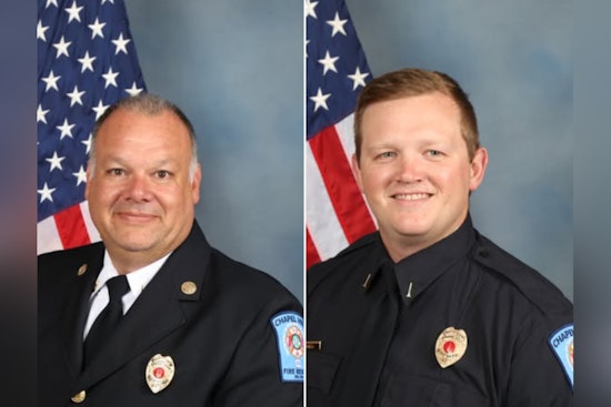 Chapel Hill Fire Department Announces Promotions with Warner Named Battalion Chief and Rhew Named Captain