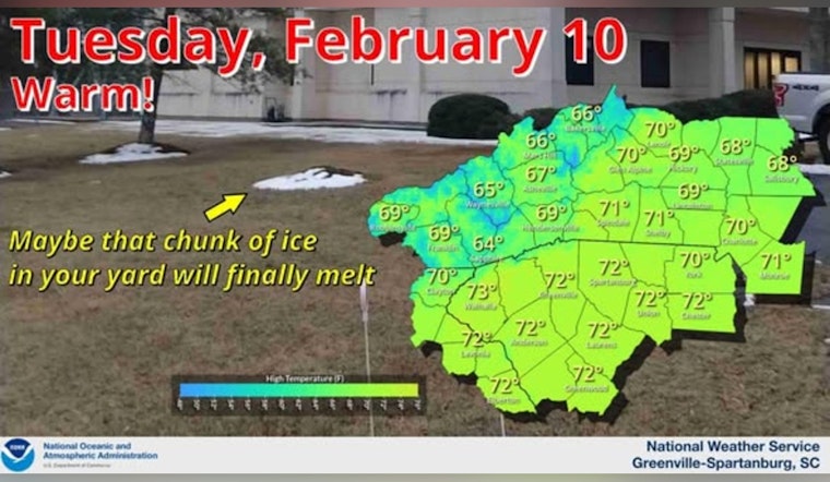 Charlotte Basks In Spring Tease Before Wet Weekend Moves In