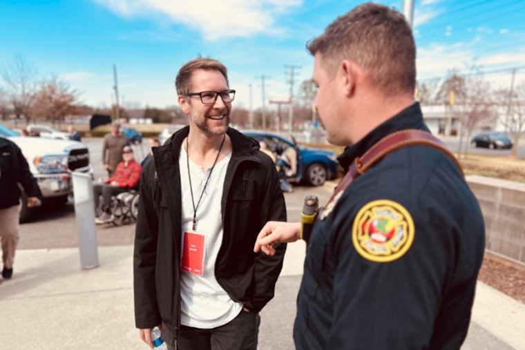Charlotte Firefighter Reunites with Man Whose Life He Saved, Marking a Valentine's Day of Gratitude and Reflection