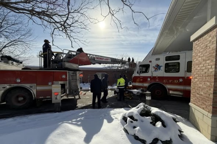 Cincinnati Construction Worker Rescued from St. Paul Apartments Roof, Injuries Non-Life-Threatening