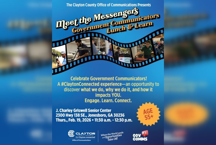 Clayton County Engages Senior Community with "Meet the Messengers" Event at J. Charley Griswell Senior Center