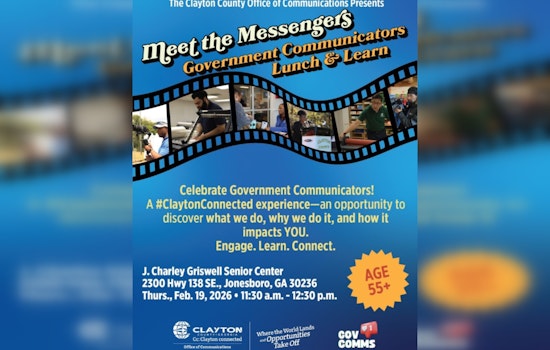 Clayton County Engages Senior Community with "Meet the Messengers" Event at J. Charley Griswell Senior Center