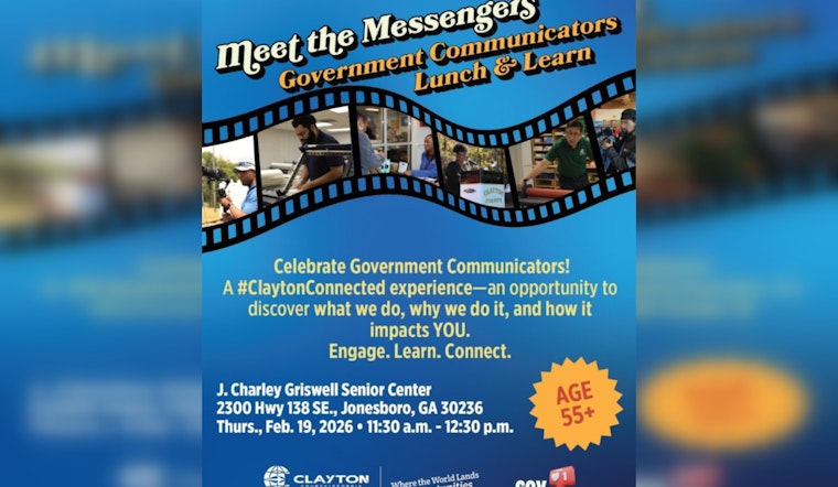 Clayton County Engages Senior Community with "Meet the Messengers" Event at J. Charley Griswell Senior Center