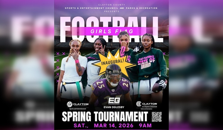Clayton County to Host Girls Flag Football 7-on-7 Spring Tournament in Hampton