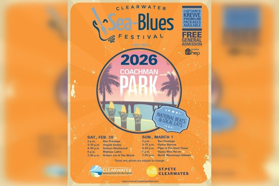 Sea-Blues Festival Crashes Back Onto Clearwater Waterfront With Free Coachman Park Party