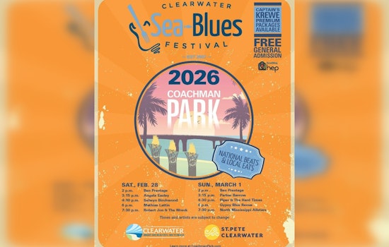 Sea-Blues Festival Crashes Back Onto Clearwater Waterfront With Free Coachman Park Party