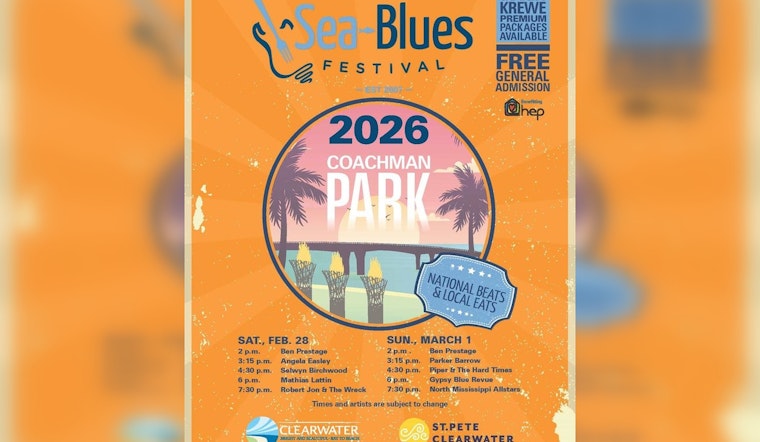 Sea-Blues Festival Crashes Back Onto Clearwater Waterfront With Free Coachman Park Party