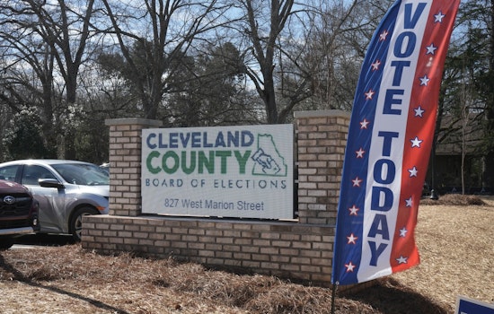 Cleveland County Voters Beat the Rush as Early Polls Open
