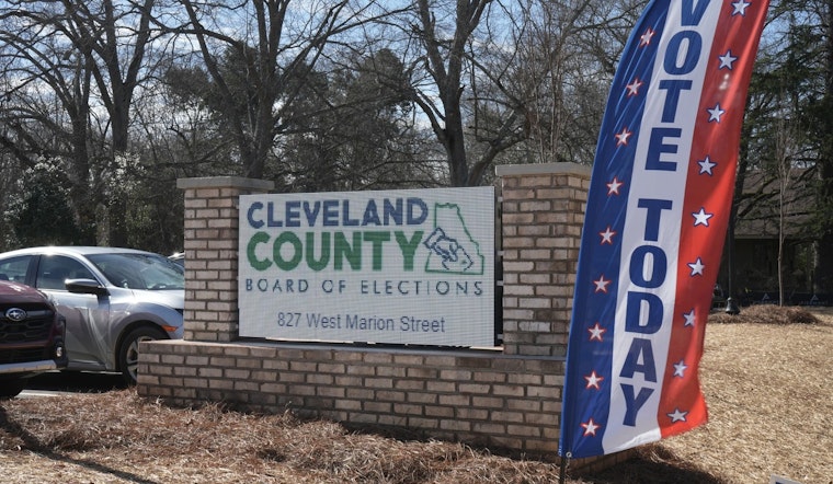 Cleveland County Voters Beat the Rush as Early Polls Open