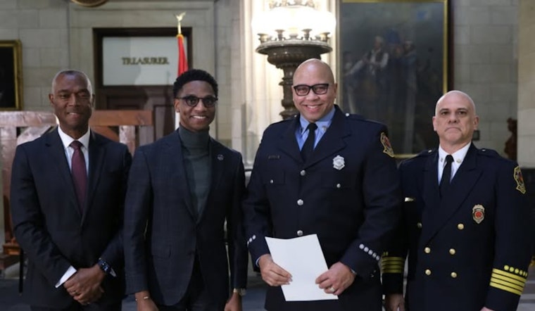 Cleveland Firefighter Honored with Meritorious Service Award for Role in Life-Saving Rescue