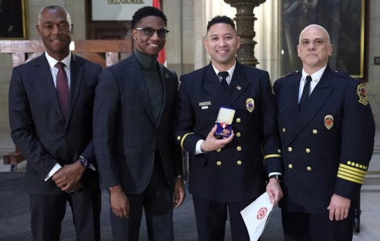 Cleveland Firefighters Snag Top Honor After Daring Downtown Scaffold Save