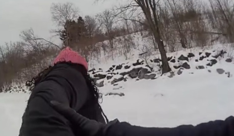 VIDEO: Cleveland Police Swiftly Rescue Woman from Lake Erie Ice, Highlighting Crisis Intervention Efforts