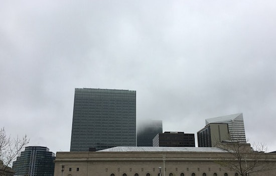 Cleveland Vanishes In Morning Fog As Thunder Threatens Evening Drive