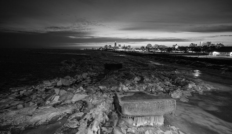 Clipper Crashes Cleveland’s Quiet Night With Light Snow And Stinging Gusts