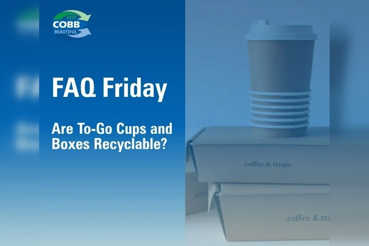 Cobb County Sheds Light on Recycling Challenges and Solutions for To-Go Packaging