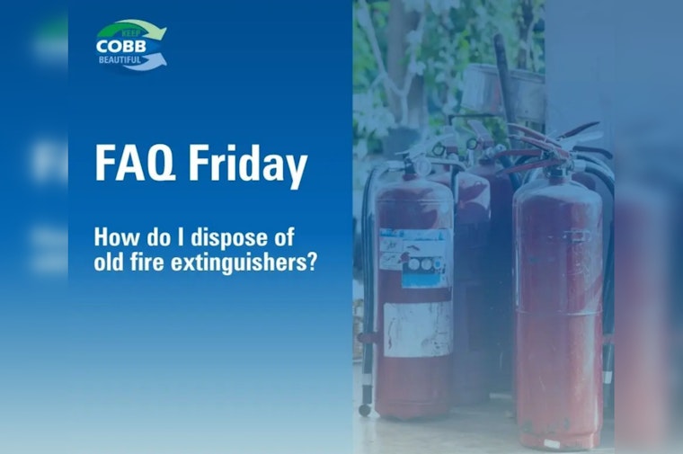Cobb County's Guide to Proper Disposal of Fire Extinguishers: Options in Marietta and Atlanta