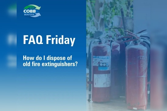 Cobb County's Guide to Proper Disposal of Fire Extinguishers: Options in Marietta and Atlanta