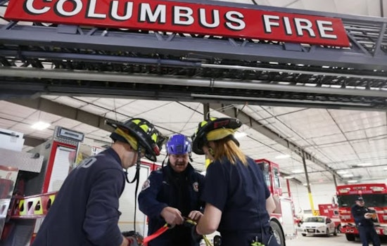 Columbus Firefighters Ramp Up Rescue Skills with Specialized Grain Bin Training