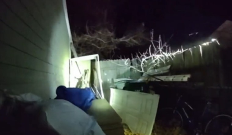 VIDEO: Commerce City Cops’ Heat-Seeking Drone Nabs Knife Attack Suspect Under Tarp