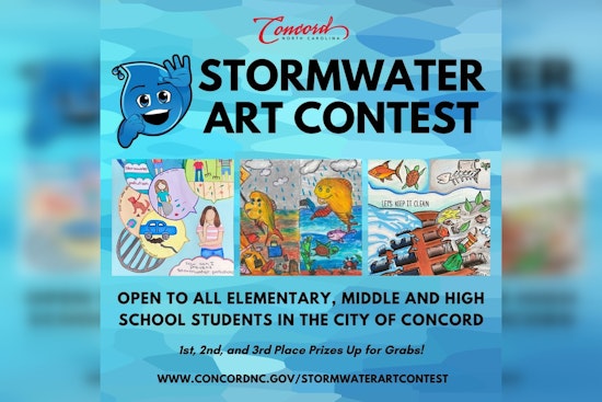 Concord Launches Stormwater Art Contest to Encourage Environmental Awareness Among Youth