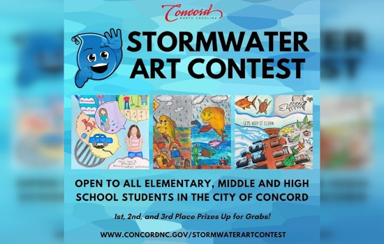Concord Launches Stormwater Art Contest to Encourage Environmental Awareness Among Youth