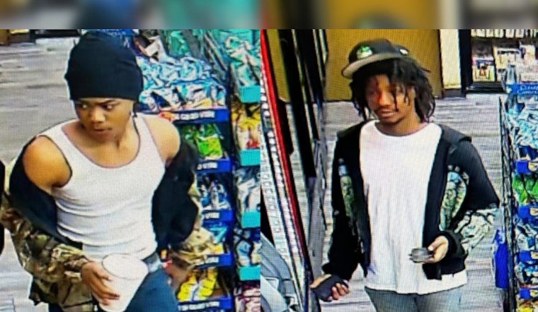 Cops Hunt Duo After MLK Drive Gas Station Stickup Over Frozen Drink