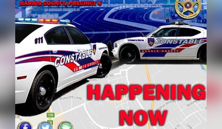 Cops Swarm Spring Intersection as Precinct 4 Hunts Fleeing Suspect