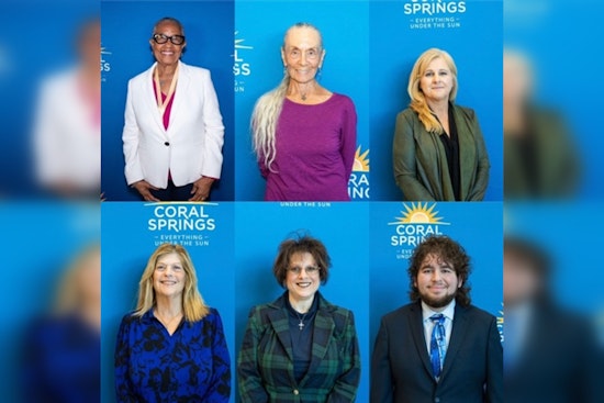 Coral Springs Celebrates Contributions of Six Individuals with Lynne Johnson Awards at City Hall Ceremony