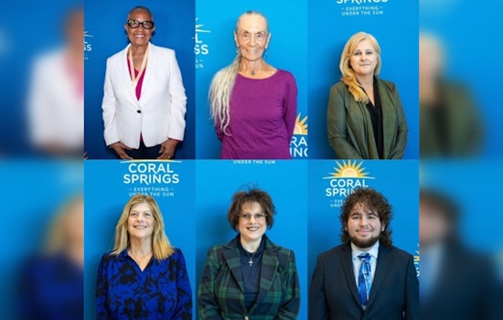 Coral Springs Celebrates Contributions of Six Individuals with Lynne Johnson Awards at City Hall Ceremony