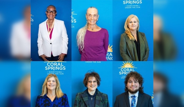 Coral Springs Celebrates Contributions of Six Individuals with Lynne Johnson Awards at City Hall Ceremony