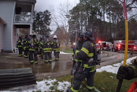Cornelius Firefighters Contain Blaze with Huntersville and Davidson Units, One Suffers Smoke Inhalation
