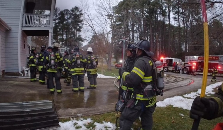 Cornelius Firefighters Contain Blaze with Huntersville and Davidson Units, One Suffers Smoke Inhalation