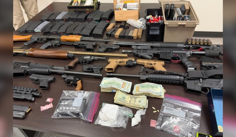 Corsicana Cops Bust School-Zone Drug Den Loaded With 17 Guns, Cocaine