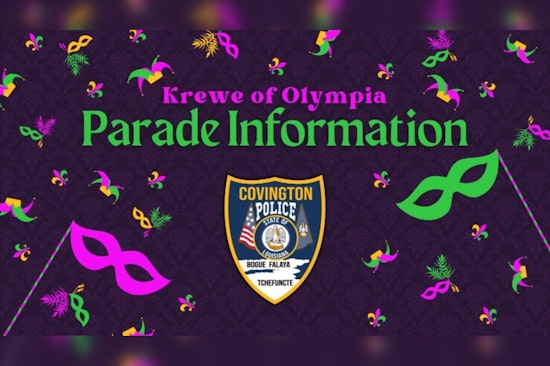 Covington Prepares for Krewe of Olympia Mardi Gras Parade With Safety and Parking Rules