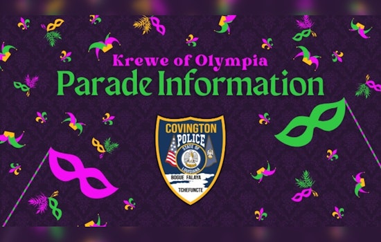 Covington Prepares for Krewe of Olympia Mardi Gras Parade With Safety and Parking Rules
