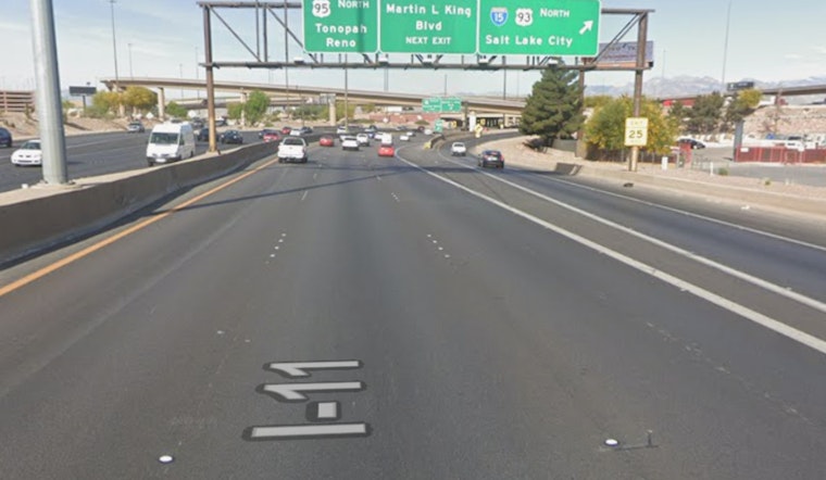 Cow Chaos at Vegas Spaghetti Bowl as Semi Flips, 16 Cattle Killed