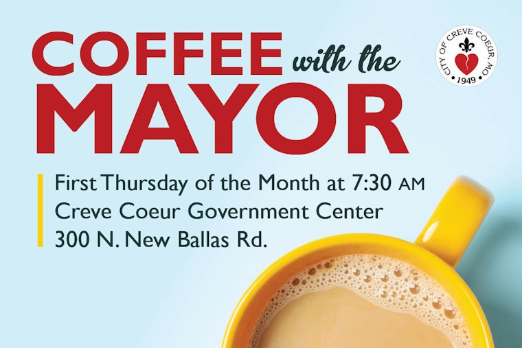 Creve Coeur Invites Residents for "Coffee with the Mayor" – A Morning of Dialogue with Mayor Hoffman