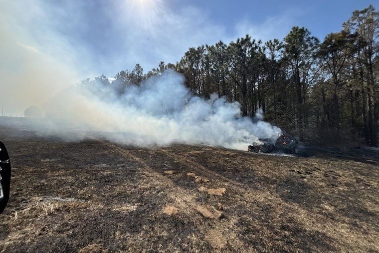 Dade City Area Wildfire Successfully Contained as Pasco County Issues Emergency Burn Ban Amid Dry Conditions