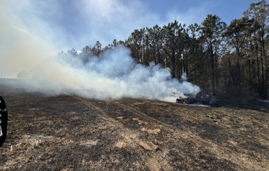 Dade City Area Wildfire Successfully Contained as Pasco County Issues Emergency Burn Ban Amid Dry Conditions