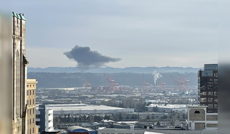 Dark Plume Rattles Tacoma Tideflats After Small Industrial Fire