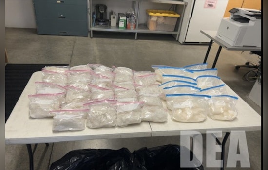 DEA and Grants Pass Police Seize Nearly 40 Pounds of Meth