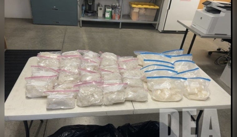 DEA and Grants Pass Police Seize Nearly 40 Pounds of Meth
