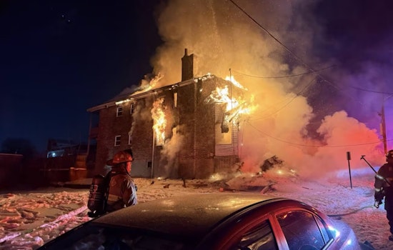 Deer Park and Elmwood Place Fire Crews Tackle Vacant House Blazes Amid Freezing Conditions in Cincinnati Area