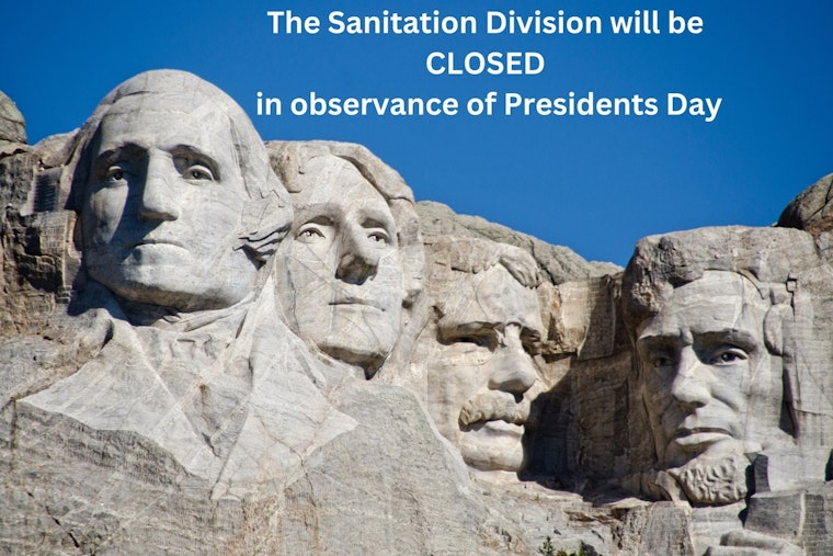 DeKalb County Announces Presidents Day Sanitation Schedule Shift, Collections to Slide One Day