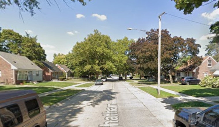 Detroit Driver Walks Away As West Side Sinkhole Eats His Pickup