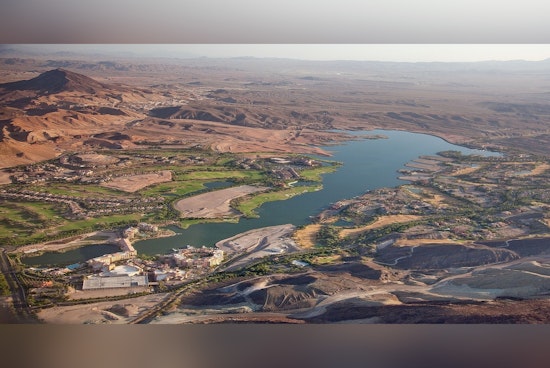 Dirt Pile Becomes $30 Million Ultra-Luxury Island at Lake Las Vegas
