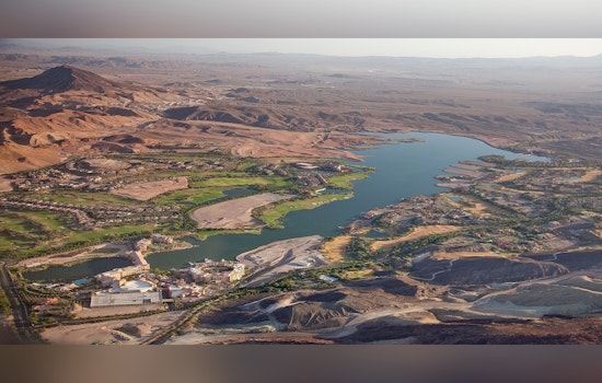 Dirt Pile Becomes $30 Million Ultra-Luxury Island at Lake Las Vegas